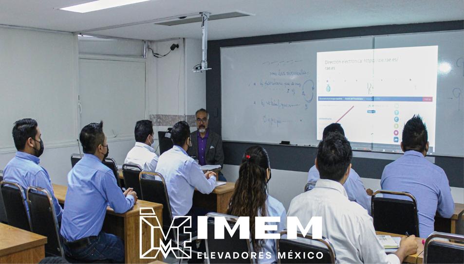  CAPACITACIÓN DEL PERSONAL DE IMEM ELEVADORES MÉXICO