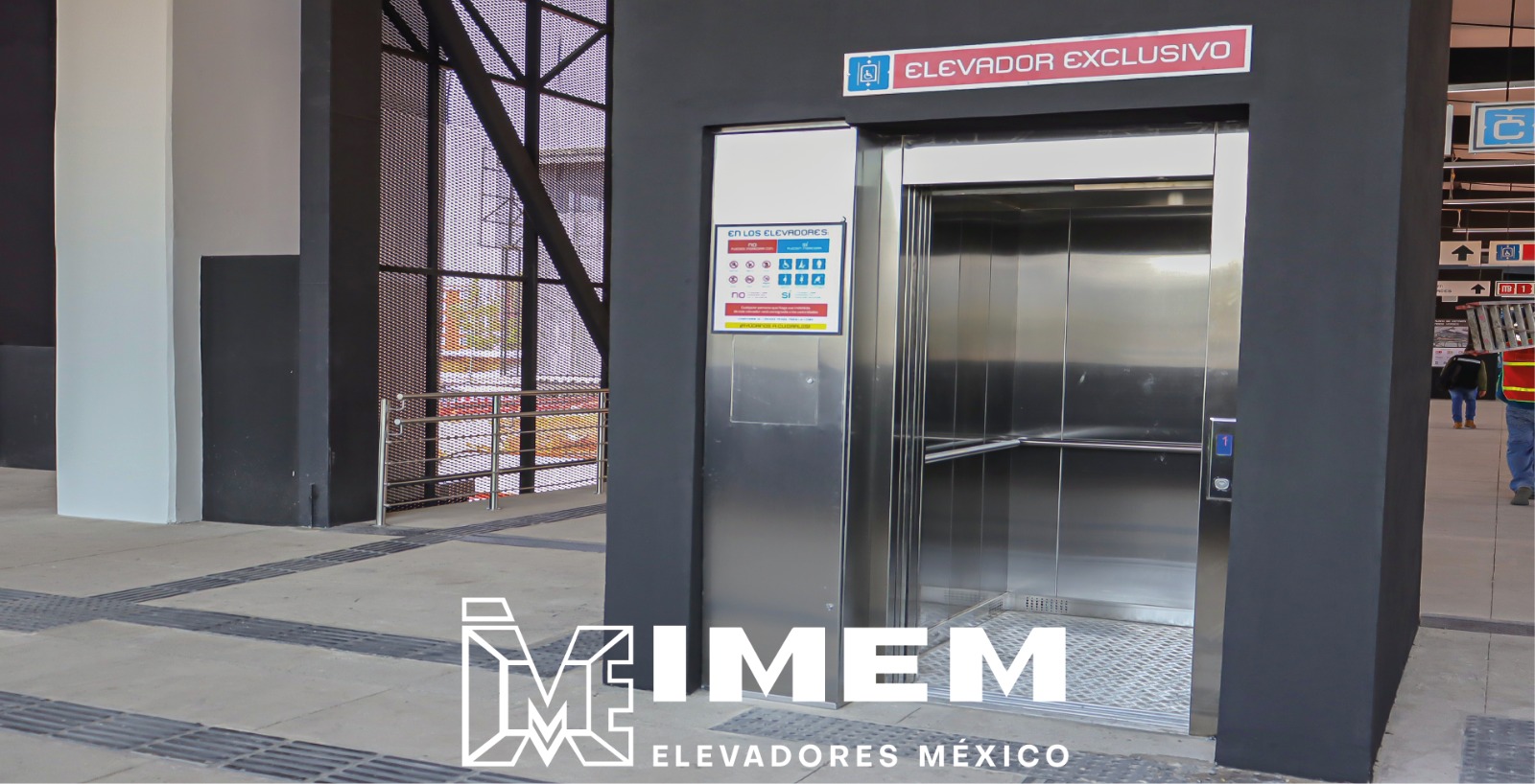  IMEM ELEVADORES MÉXICO LLEVA A CABO LA ENTREGA DE ELEVADORES EN EL NUEVO CETRAM INDIOS VERDES
					