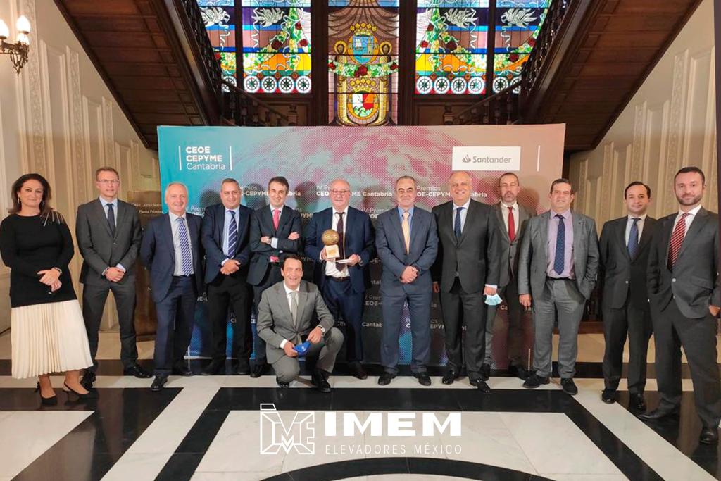  IMEM ELEVADORES EN LA IV EDICION DE LOS PREMIOS CEOE