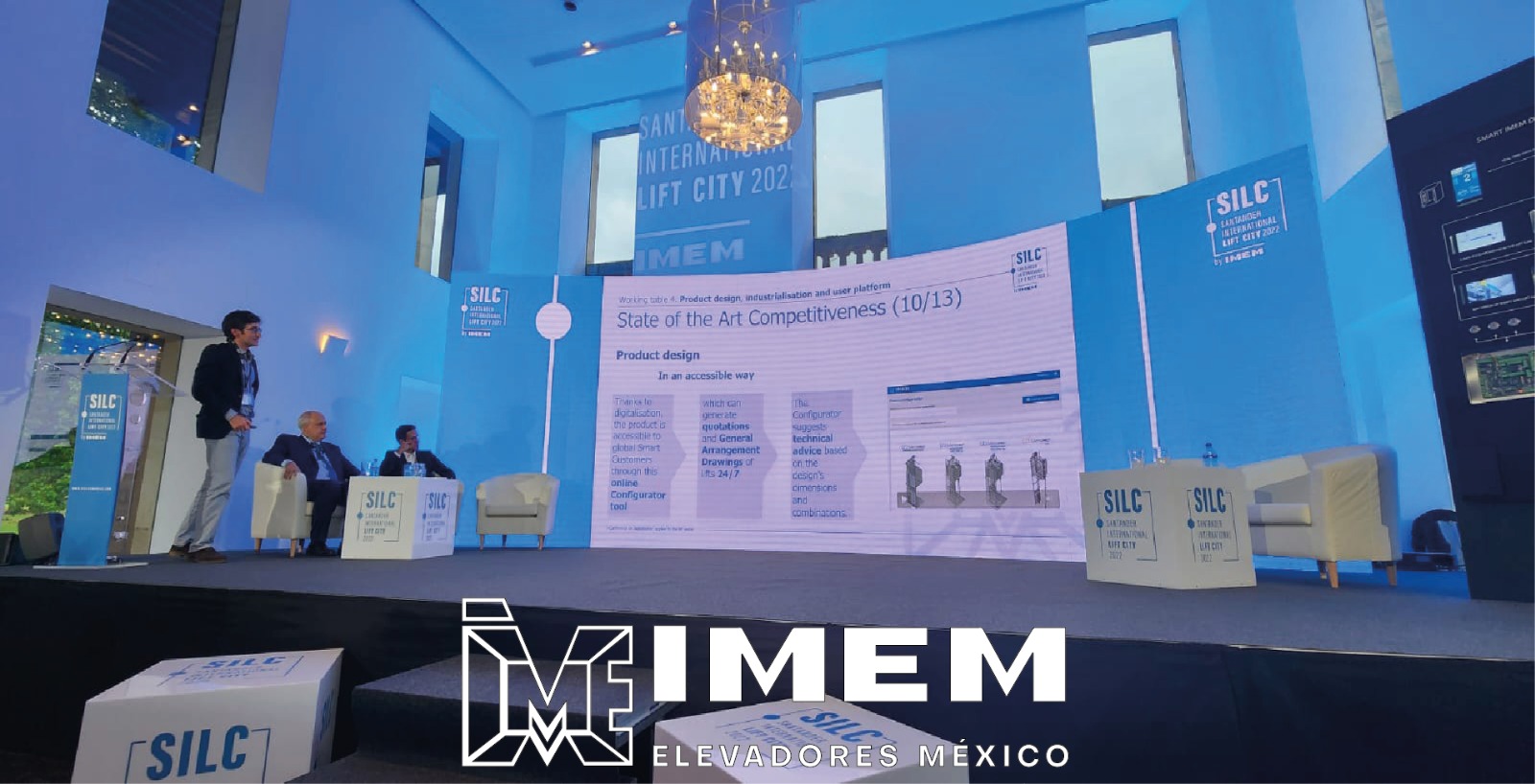  IMEM ELEVADORES MÉXICO ASISTE AL EVENTO SILC 2022
