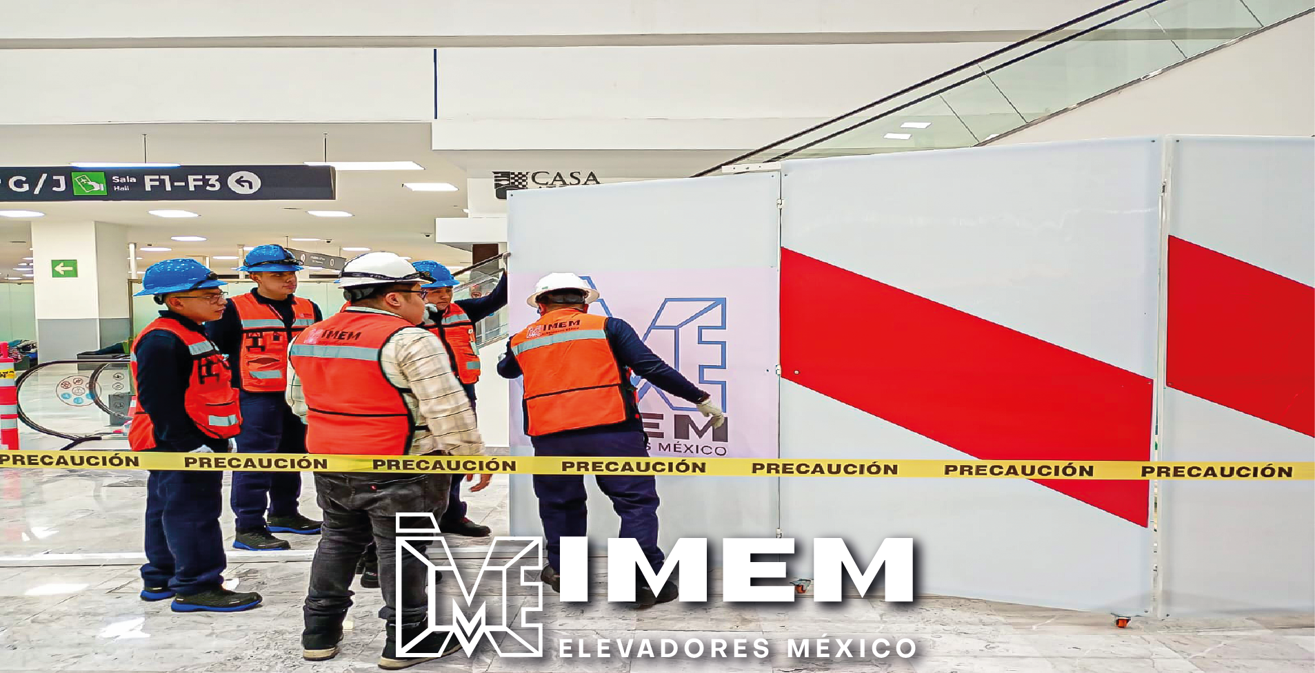  IMEM ELEVADORES MÉXICO DA INICIO A UN NUEVO PROYECTO EN EL AEROPUERTO INTERNACIONAL DE LA CDMX
					