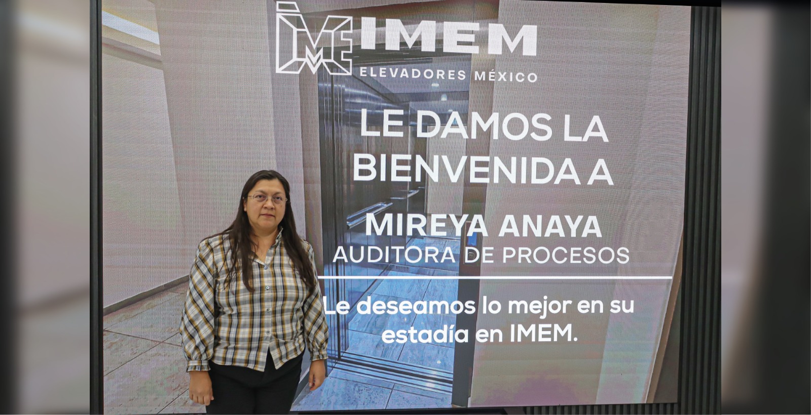  EL EQUIPO ADMINISTRATIVO Y OPERATIVO DE IMEM ELEVADORES MÉXICO AUMENTA
					